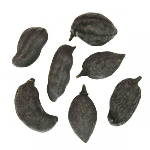 Fruits du baobab déco noirs - Lot de 3