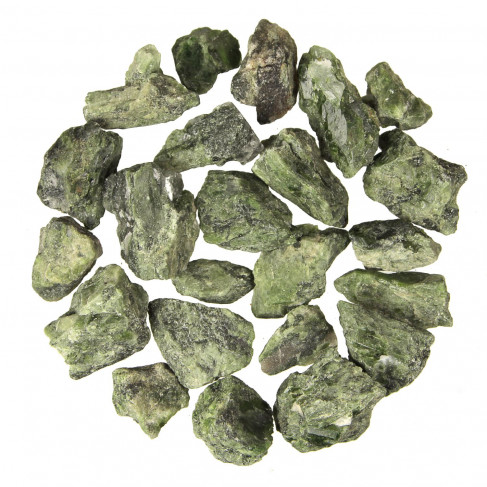 Pierres brutes diopside - 3 à 5 cm - 100 grammes
