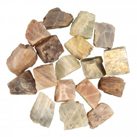 Pierres brutes pierre de lune - 4 à 5 cm - 100 grammes