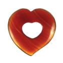 Pendentif donut coeur en...