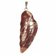 Pendentif aile d'ange en jaspe breschia