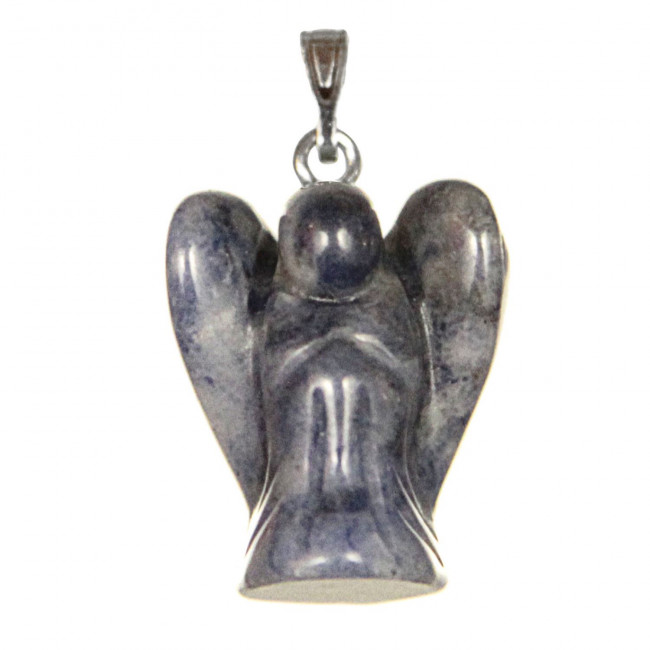 Pendentif ange en sodalite