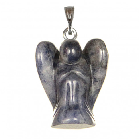 Pendentif ange en sodalite