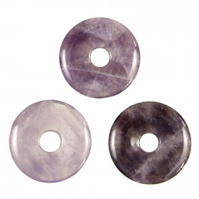 Donut Pi Chinois en améthyste pour pendentif