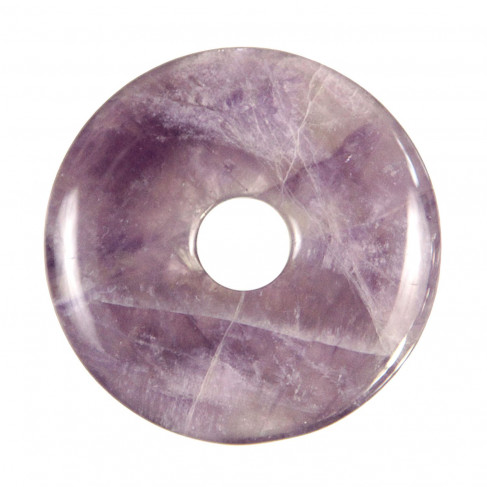 Donut Pi Chinois en améthyste pour pendentif