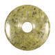 Donut Pi Chinois en épidote pour pendentif