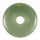 Donut Pi Chinois en aventurine verte pour pendentif