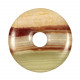 Donut Pi Chinois en aragonite pour pendentif