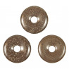 Donut Pi Chinois en oolithe pour pendentif