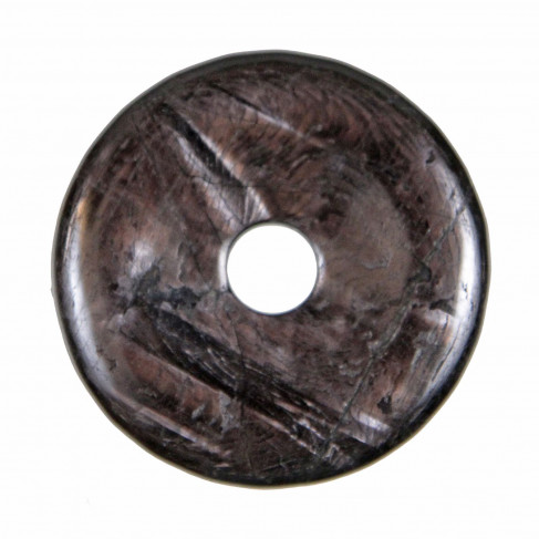 Donut Pi Chinois en hypersthène pour pendentif