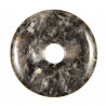 Donut Pi Chinois en larvikite pour pendentif