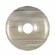 Donut Pi Chinois en agate naturelle pour pendentif