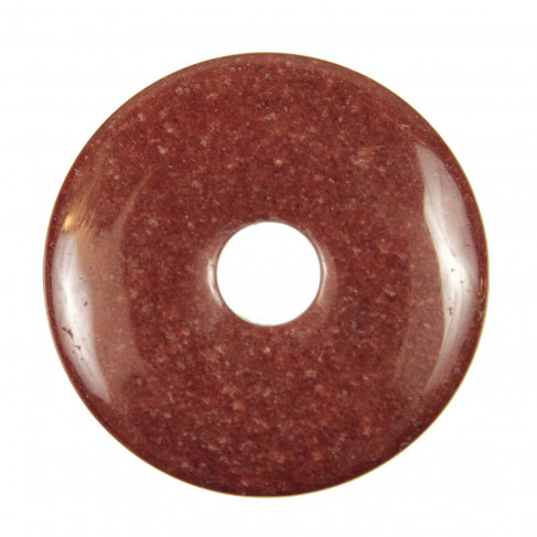 Donut Pi Chinois en cristal hématoïde pour pendentif