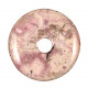 Donut Pi Chinois en rhodocrosite pour pendentif