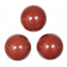 Sphère en jaspe rouge