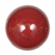 Sphère en jaspe rouge