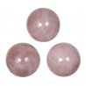 Sphère en quartz rose