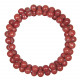 Bracelet petites perles en jaspe rouge