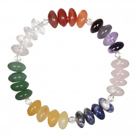 Bracelet de perles multi-pierres