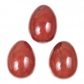Oeuf en jaspe rouge