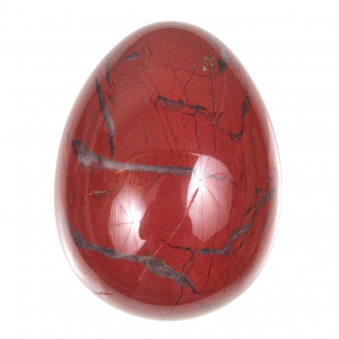 Oeuf en jaspe rouge