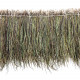 Plumes barbe de paon - Enfilées 20 cm