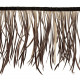 Plumes biot d'oie - Frange 20 cm
