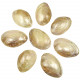Coquillages mussel nacrés polis - 10 à 12 cm - Lot de 3