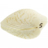 Coquillages cardium blancs entiers - 6 à 8 cm - Lot de 2