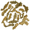 Lot de branches de bois de mûrier semi-découpées - 1 kg