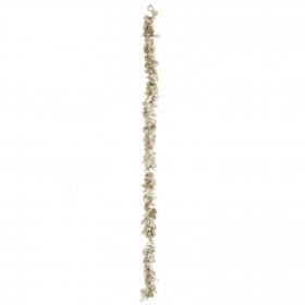 Guirlande en cosses de coton blanchies - 1 mètre