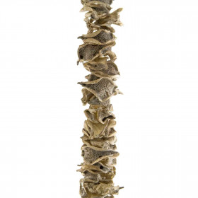 Guirlande en cosses de coton blanchies - 1.5 mètres