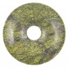Donut Pi Chinois en serpentine mamba stone pour pendentif