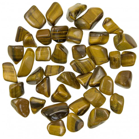 Pierre roulée oeil de tigre - 1.5 à 3 cm - 20 grammes