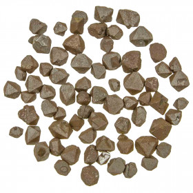 Pierres brutes octaèdres de magnétite - 0.5 à 1.5 cm - 15 grammes