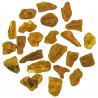Pierres brutes ambre de Pologne - 2 à 3 cm - 5 grammes