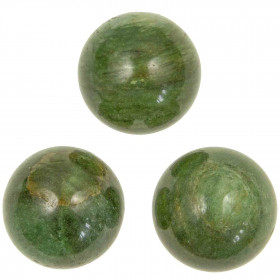 Sphère en fuschite verte