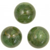Sphère en fuschite verte