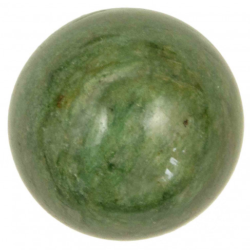 Sphère en fuschite verte