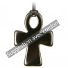 Pendentif croix Ankh en hématite