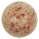 Sphère de pierre de soleil (héliolite)