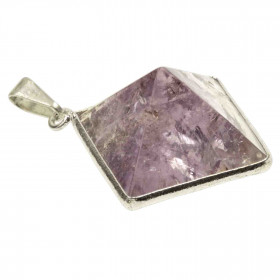 Pendentif pyramide en améthyste