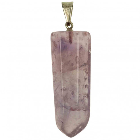 Pendentif pointe polie en améthyste