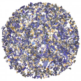 Sable brut de lapis lazuli 2/5 mm - 50 grammes
