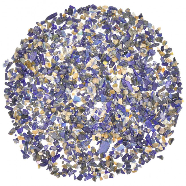 Sable brut de lapis lazuli 2/5 mm - 50 grammes