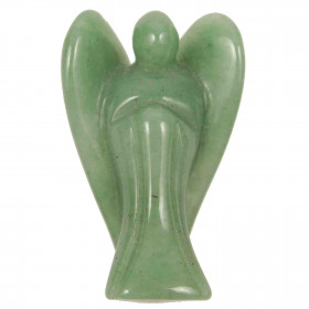 Statuette ange en aventurine verte - 5 cm