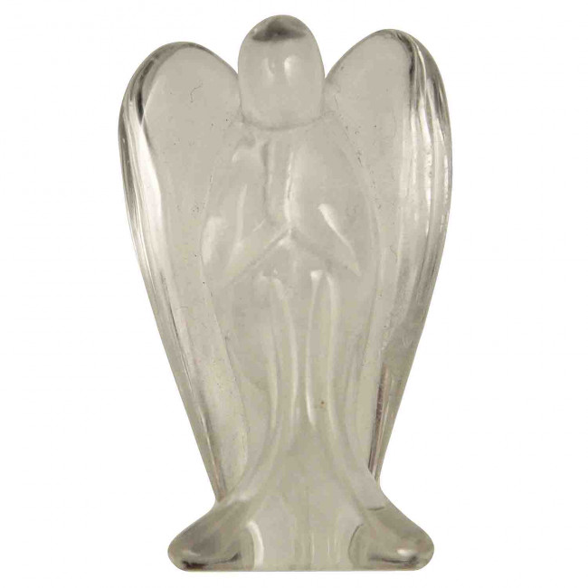 Statuette ange en cristal de roche - 5 cm