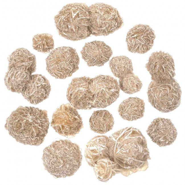 Pierres brutes rose des neiges - 1 à 2 cm - 250 grammes