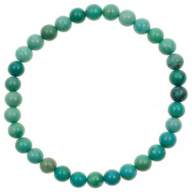 Bracelet en turquoise - perles rondes