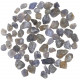 Pierres brutes iolite (ou cordierite) - 1 à 2 cm - 15 grammes